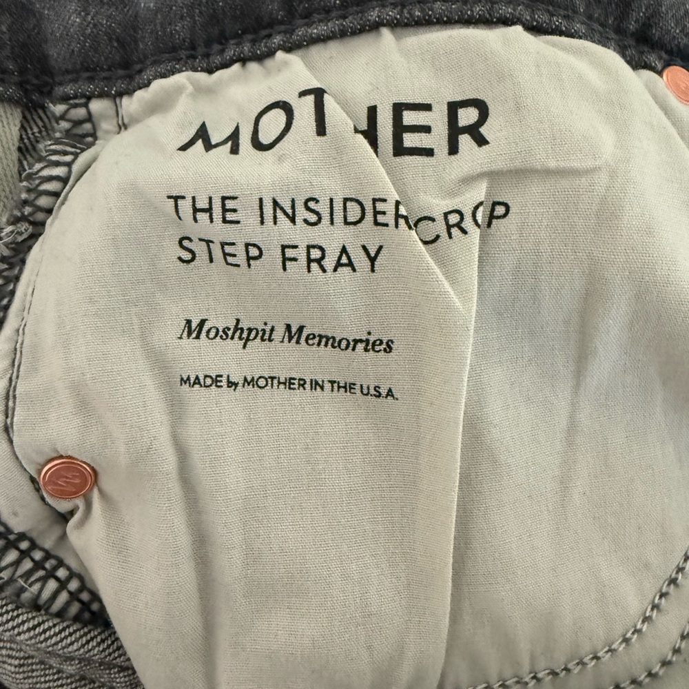 MOTHER SUPERIOR The Insider Crop Step Fray in Moshpit Memories - 25 - Picture 9 of 10
